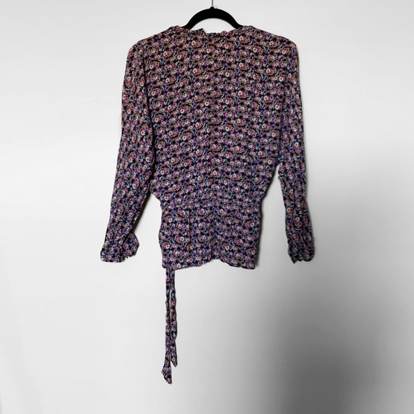 Zara Long-sleeve Floral Blouse - Picture 2 of 5